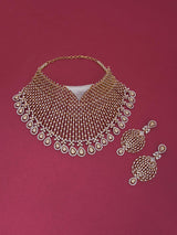 Light Weighted Designer Bridal Necklace Set