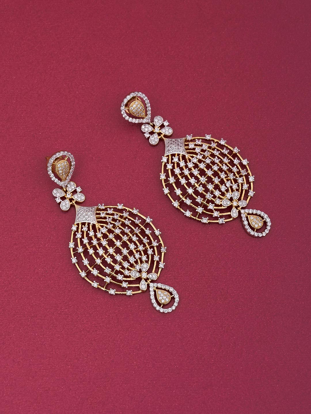 Light Weighted Designer Bridal Necklace Set