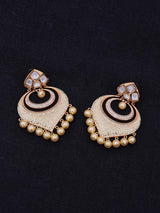 Designer Ivory White Polki Choker Necklace Set