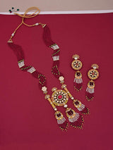 Traditional Kundan Meena Designer Necklace Set