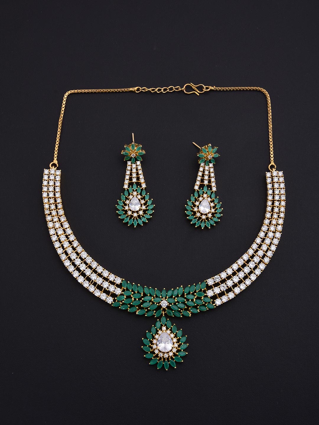 Contemporary Modern Designer Necklace Set