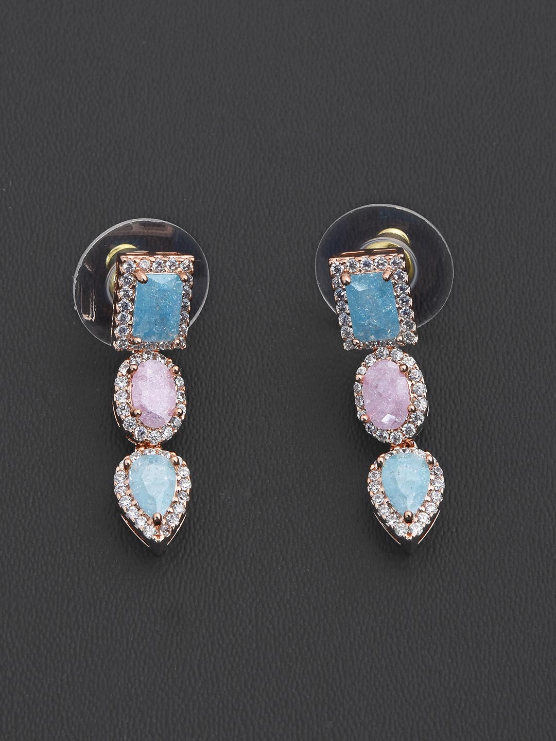 Contemporary Colored Stone Designer Necklace Set