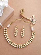 Traditional Kundan Meena Designer Necklace Set