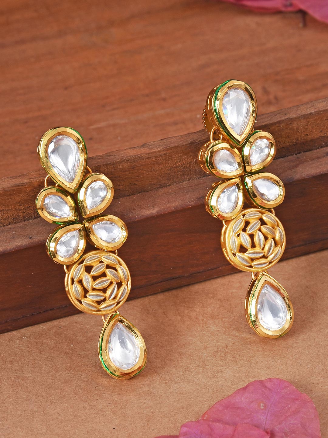 Traditional Kundan Meena Designer Necklace Set