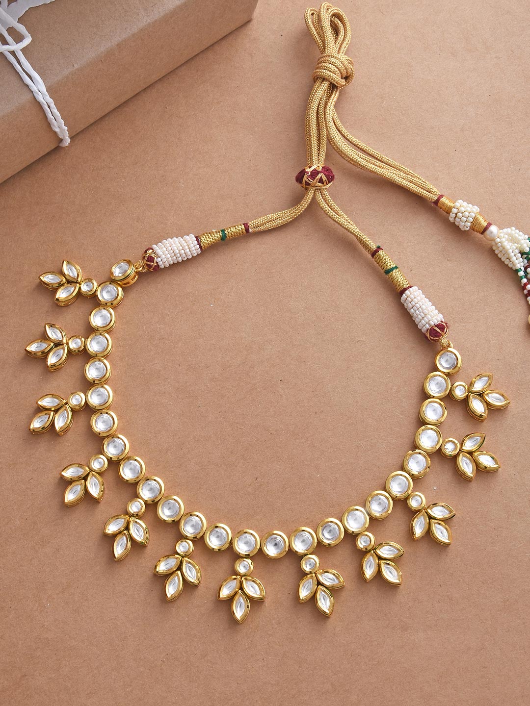 Traditional Kundan Meena Designer Necklace Set