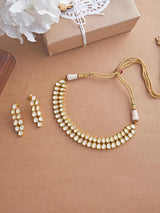 Traditional Kundan Meena Designer Necklace Set