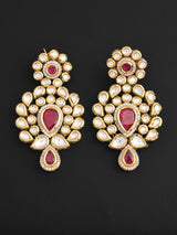 Traditional Kundan Meena Bridal Necklace Set