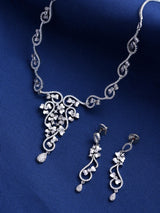 Floral Modern Designer Necklace Set