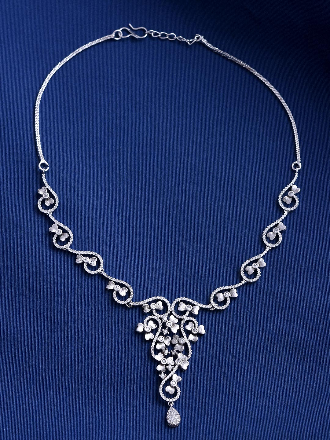 Floral Modern Designer Necklace Set