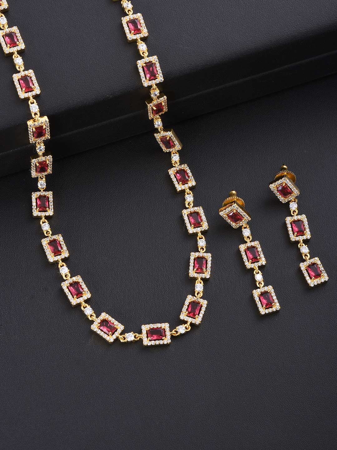 Contemporary Modern Designer Necklace Set