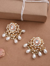 Traditional Kundan Meena Choker Necklace Set