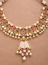 Traditional Kundan Meena Designer Necklace Set