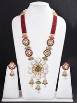 Traditional Kundan Meena Designer Necklace Set