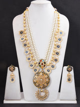 Traditional Kundan Meena Designer Necklace Set