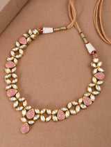 Floral Enamelled Traditional Necklace Set