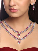 Contemporary Modern Designer Necklace Set