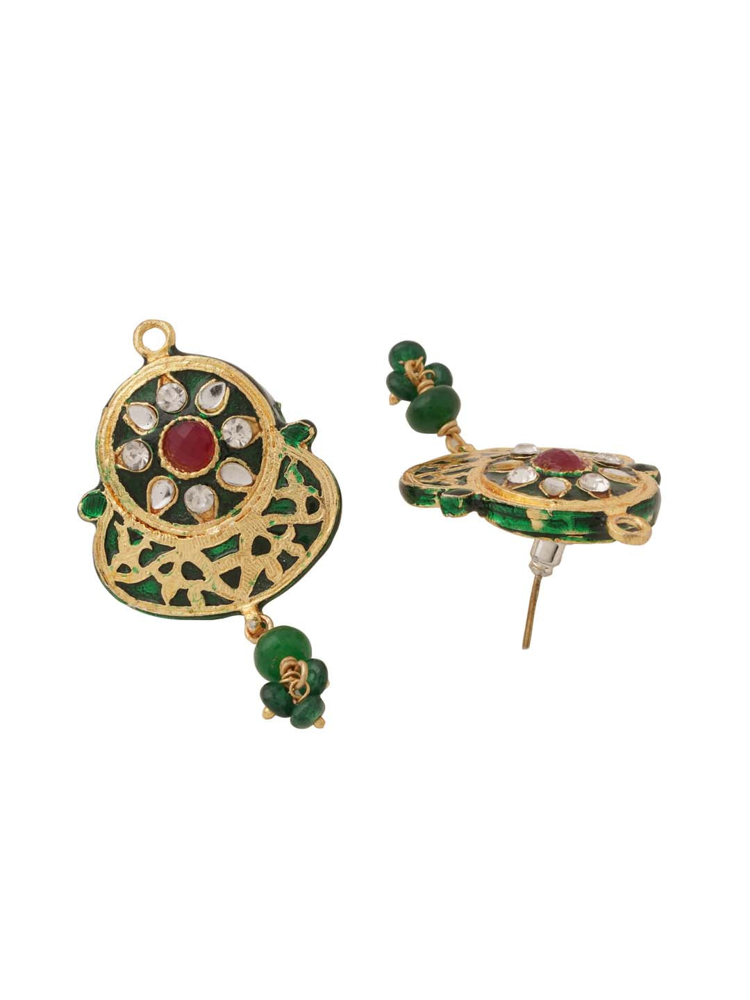 Traditional Enamelled Beaded Necklace Set