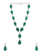 Contemporary Colored Stone Designer Necklace Set