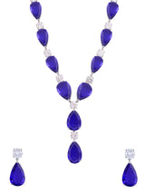 Contemporary Colored Stone Designer Necklace Set