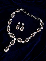 Contemporary Colored Stone Designer Necklace Set