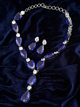 Contemporary Colored Stone Designer Necklace Set