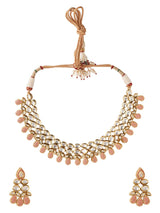 Floral Enamelled Traditional Necklace Set