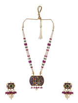 Traditional Enamelled Beaded Necklace Set