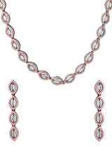 Classic Black Beauty Designer Necklace Set