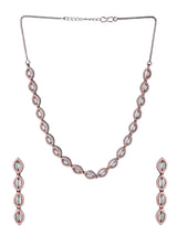 Classic Black Beauty Designer Necklace Set