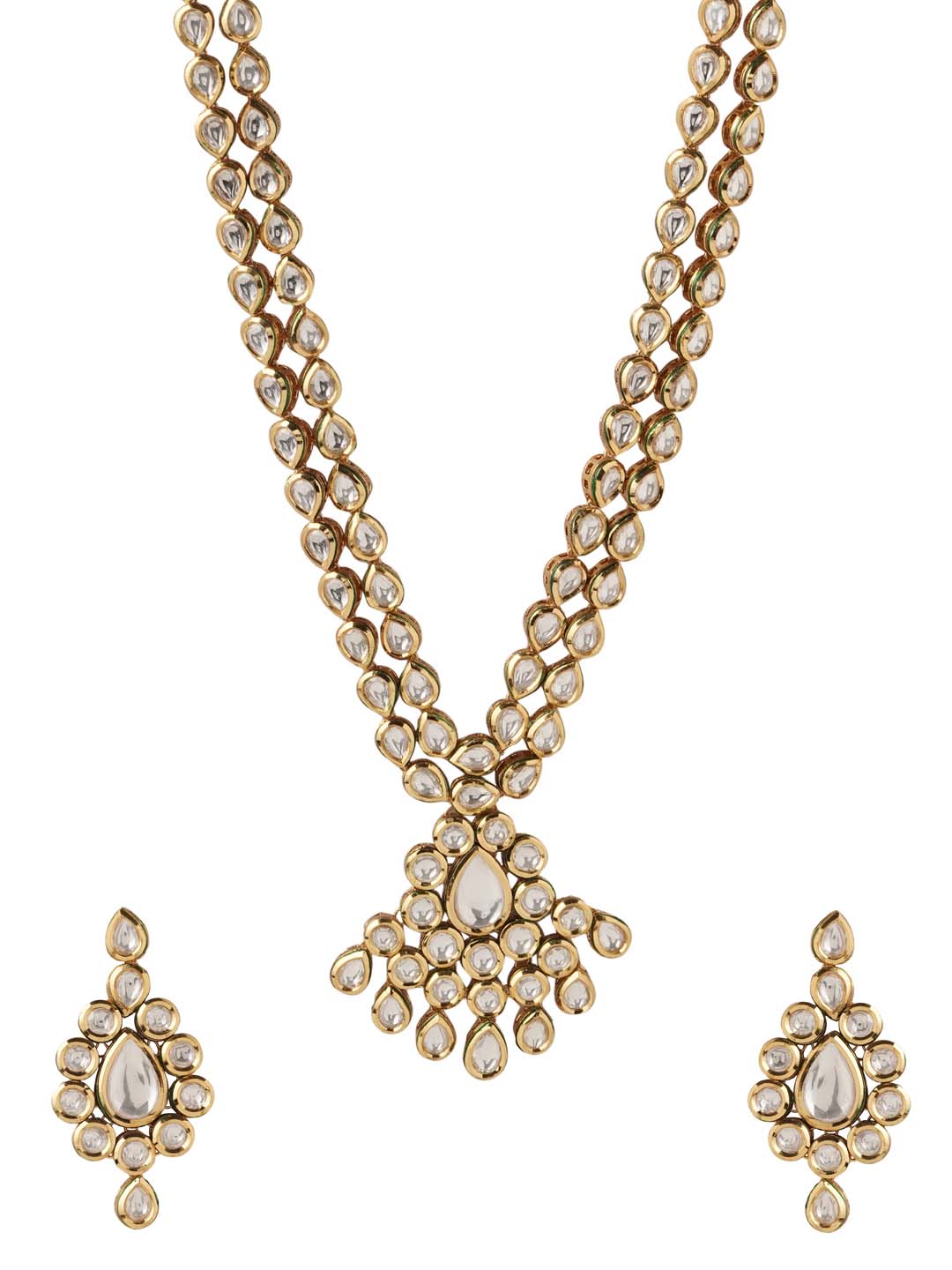 Traditional Kundan Meena Designer Necklace Set
