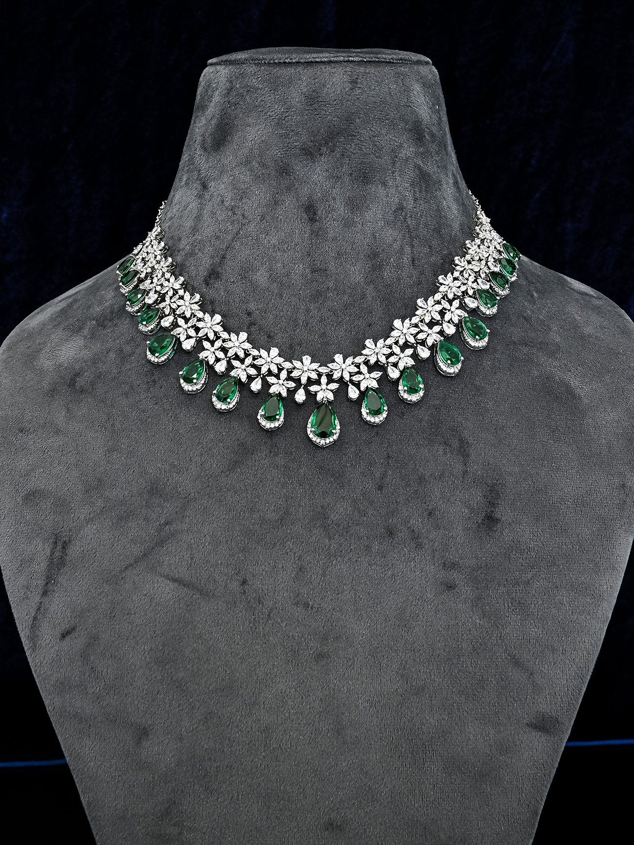 Contemporary Colored Stone designer Necklace