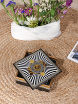 Panther Printed Square Box With Acrylic(8*8)