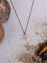 The Virgo Rose Gold Plated Pendant