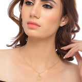 18 K Gold Plated Sunshine Pendant