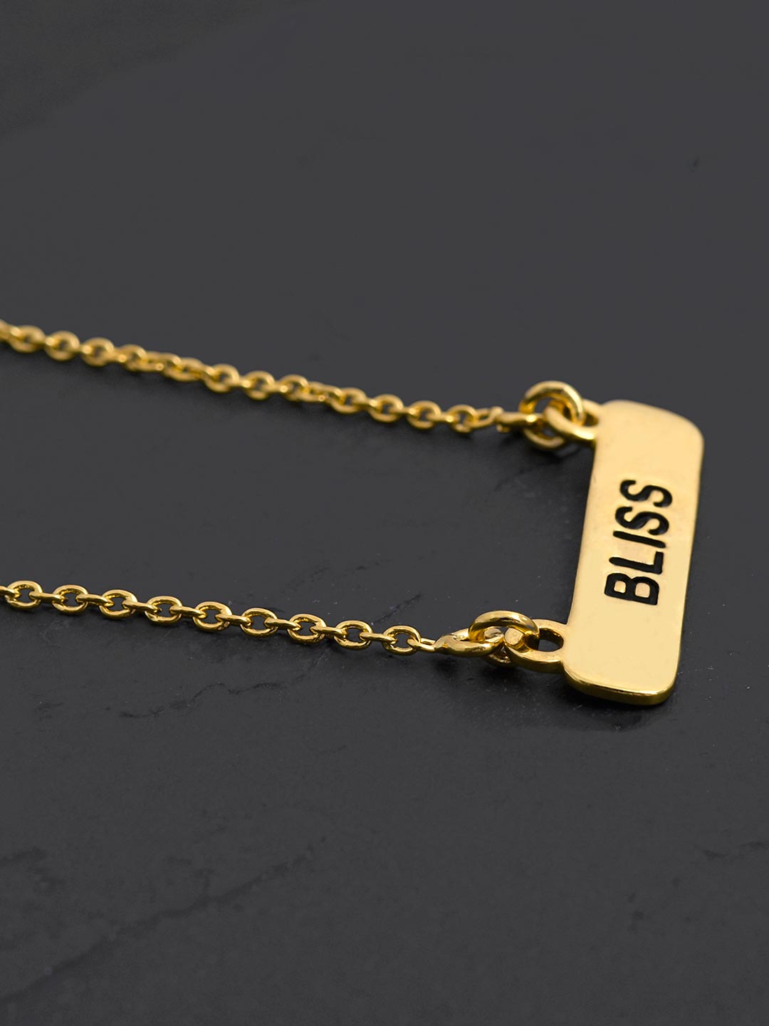 18 K Gold Plated Bliss Pendant