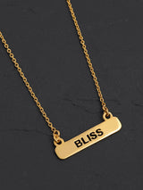 18 K Gold Plated Bliss Pendant