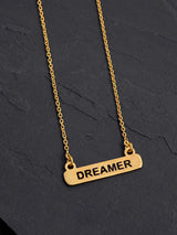 18 K Gold Plated Dreamer Pendant