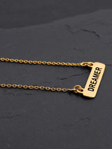 18 K Gold Plated Dreamer Pendant