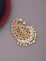 Traditional Kundan Meena Designer Pendant