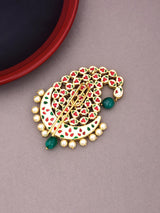 Traditional Kundan Meena Designer Pendant
