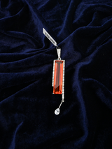 Contemporary Colored Stone Designer Pendant