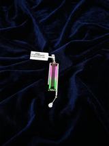 Contemporary Colored Stone Designer Pendant