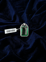 Contemporary Colored Stone Designer Pendant