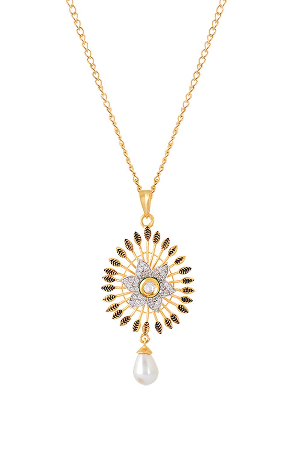 Floral Fusion Pendant Set