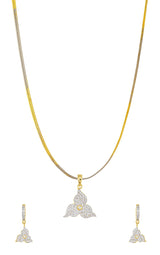 Floral Modern Designer Pendant Set