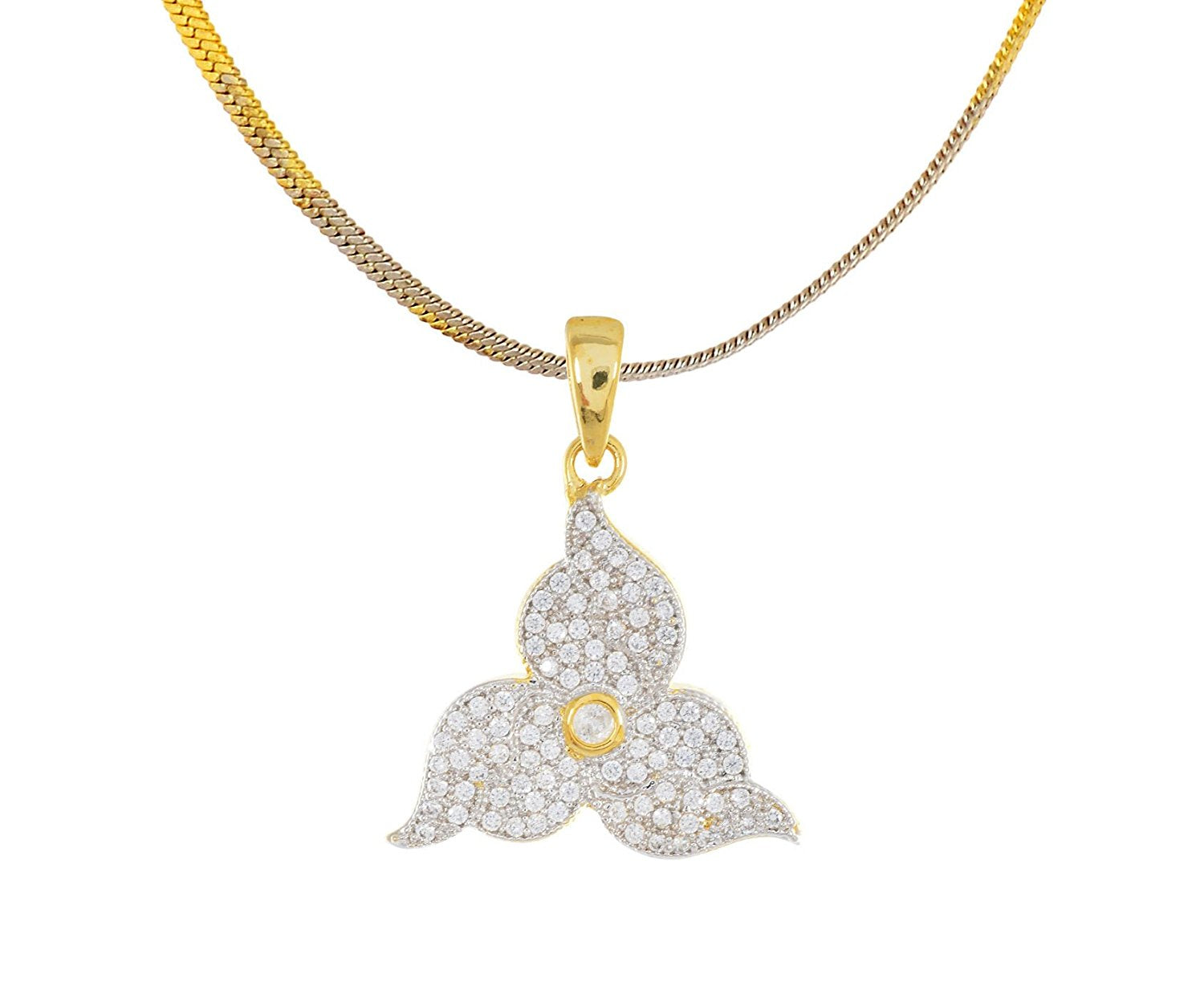 Floral Modern Designer Pendant Set