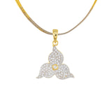 Floral Modern Designer Pendant Set