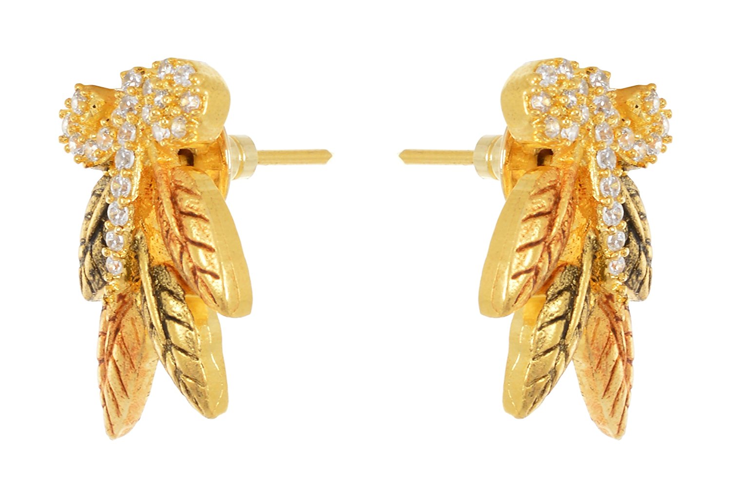 Floral Antique Designer Pendant Set