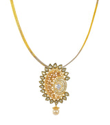 Floral Antique Designer Pendant Set