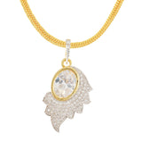 Floral Modern Designer Pendant Set